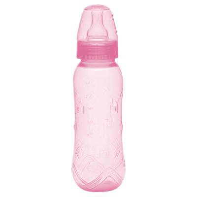 Mamadeira Kuka Aquarela Rosa Bico Universal 250ml